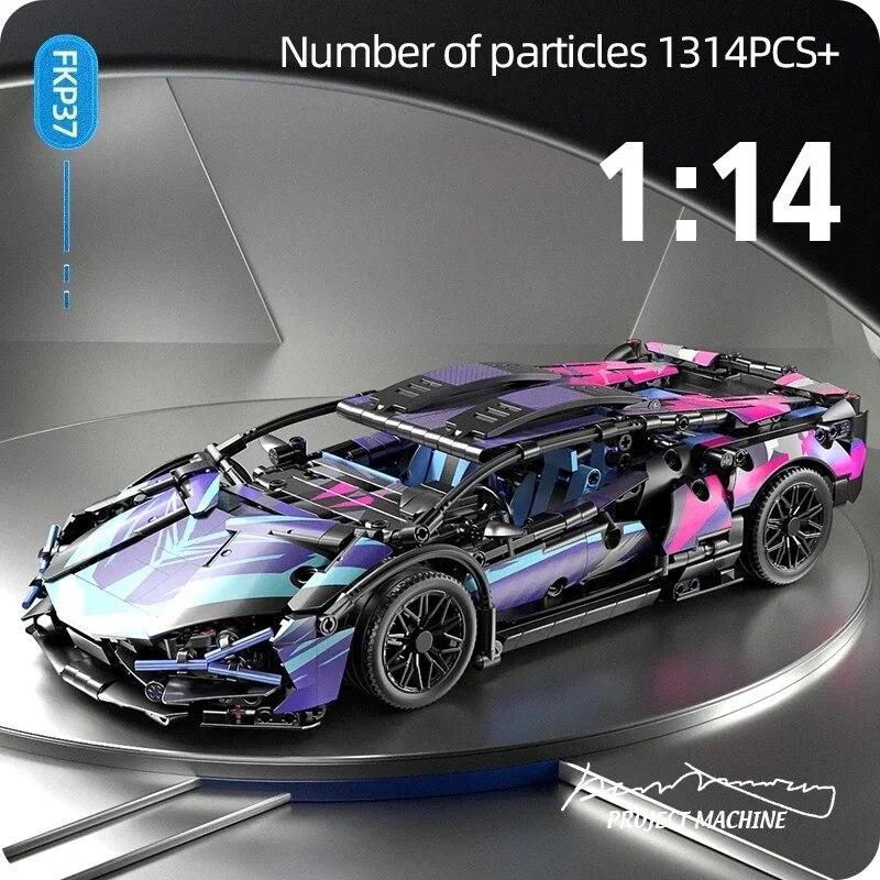 Технический строительный блок Aventador SVJ, 1314 шт., супер автомобильный кирпич, двойной двигатель, силовой привод, 2,4G, радиоуправляемый автомобильный комплект, совместимый с Lego
Технический строительный блок Aventador SVJ, 1314 шт., супер автомобильный кирпич, двойной двигатель, силовой привод, 2,4G, радиоуправляемый автомобильный комплект, совместимый с Lego