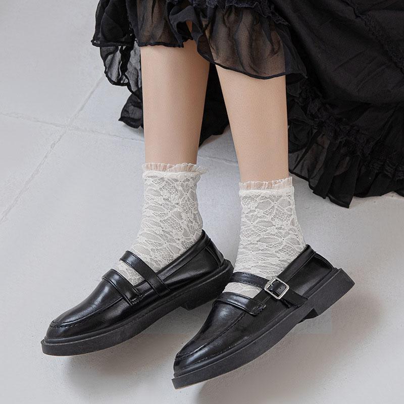 1 пара носков в стиле Лолиты, японские кружевные носки, женские корейские носки средней длины, дышащие милые сексуальные чулки с рюшами
1 пара носков в стиле Лолиты, японские кружевные носки, женские корейские носки средней длины, дышащие милые сексуальные чулки с рюшами