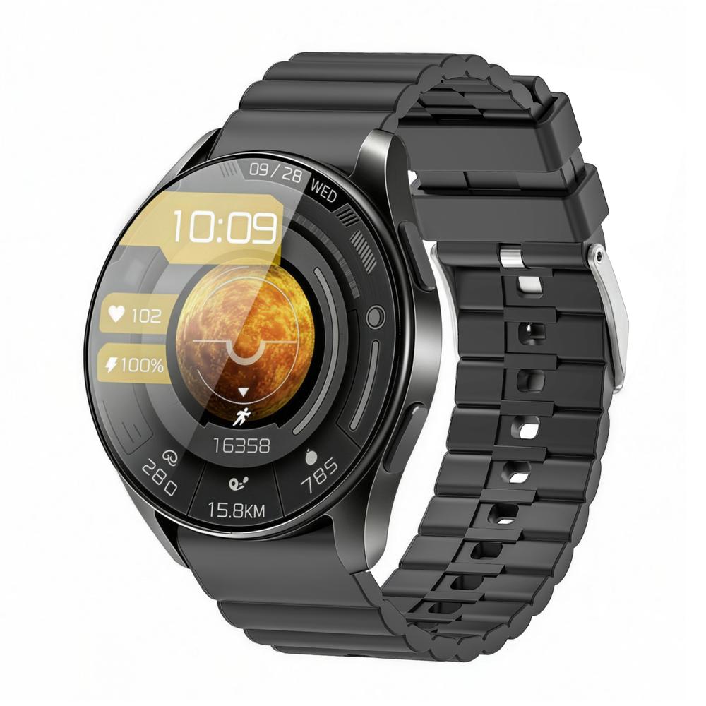 LC323 Independent GPS Smartwatch Wireless Calling 100+ Sports Modes HD Round Display Fitness Tracker for Men and Women чорний
LC323 Independent GPS Smartwatch Wireless Calling 100+ Sports Modes HD Round Display Fitness Tracker for Men and Women чорний