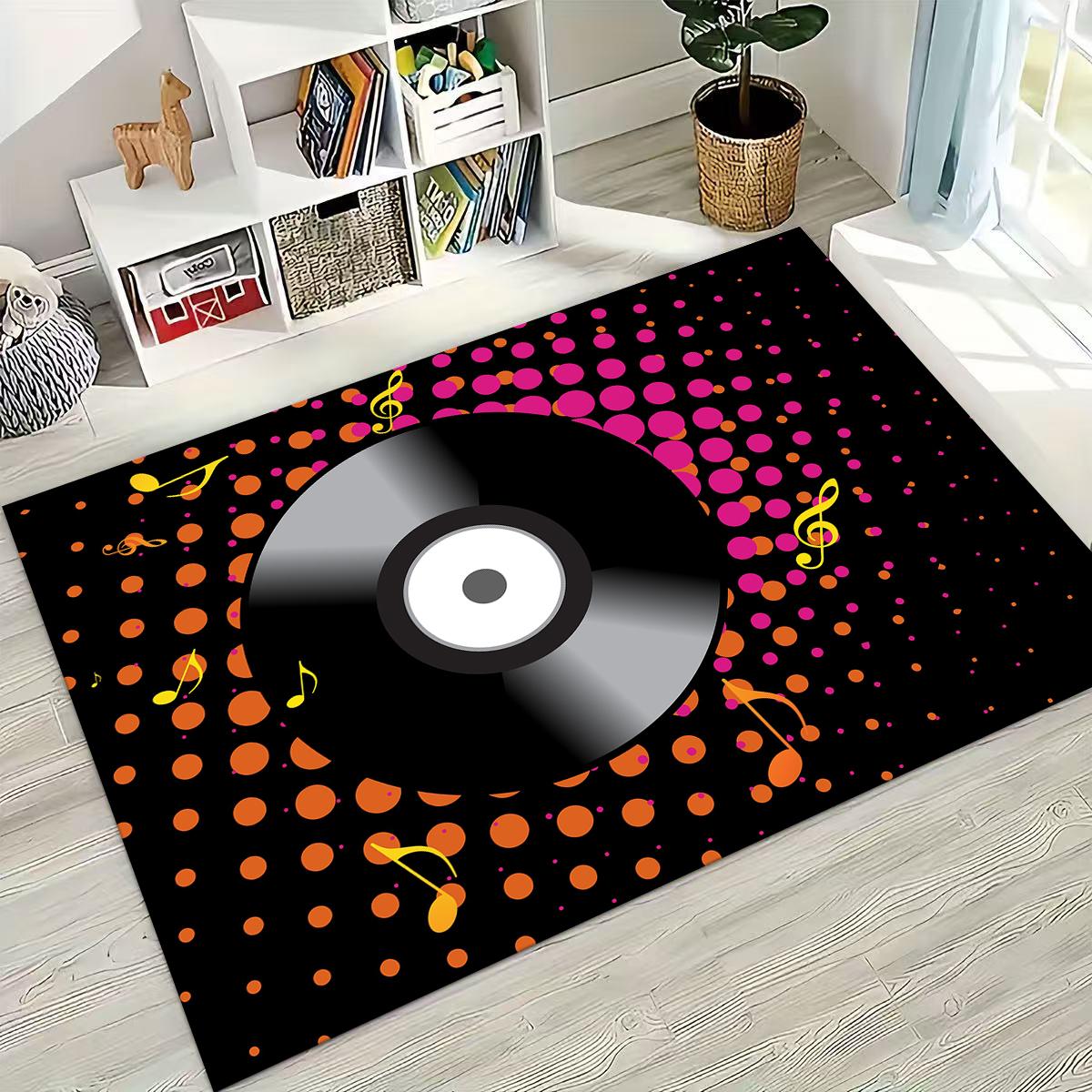 Vinyl Record Music DJ Screen Tape Carpet Rug for Living Room Sofa Bedroom Home Doormat Decor,Large Kid Game Non-slip Floor Mat 40x60cm( 15x23in )
Vinyl Record Music DJ Screen Tape Carpet Rug for Living Room Sofa Bedroom Home Doormat Decor,Large Kid Game Non-slip Floor Mat 40x60cm( 15x23in )