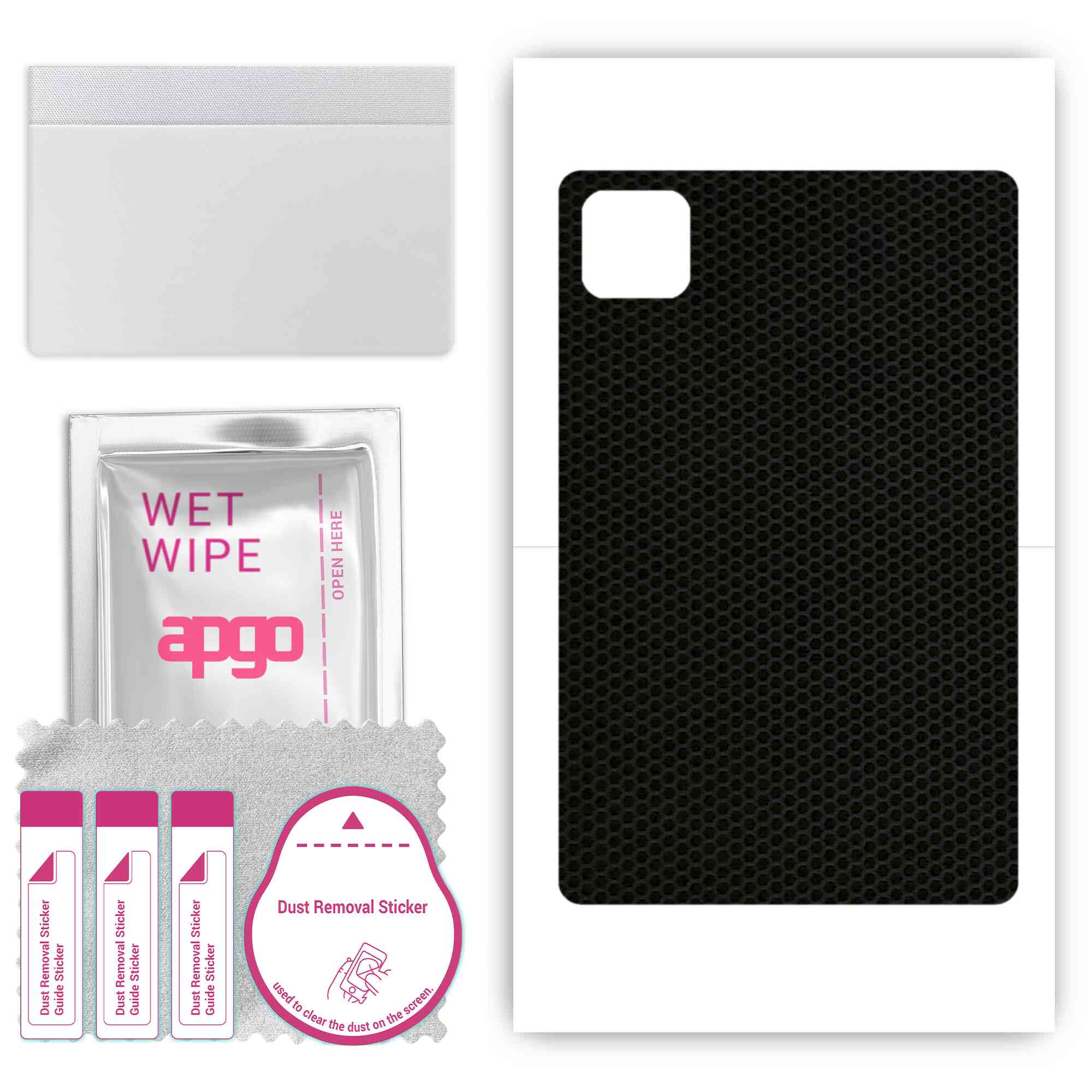 apgo skin sticker film foil vinyl for the BACK compatible with Doogee T10S, scratch-resistant, easy to install - Matrix
apgo skin sticker film foil vinyl for the BACK compatible with Doogee T10S, scratch-resistant, easy to install - Matrix