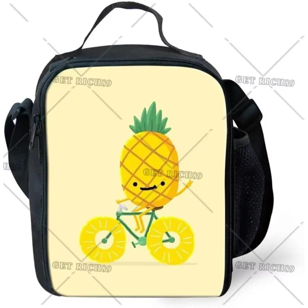 Смешные ананасы Изолированная сумка для ланча для взрослых мужчин женщин Многоразовая Прочная Большая Вместимость Ланч-бокс с карманом для работы школы 26.5x20x11.5CM чёрный
Смешные ананасы Изолированная сумка для ланча для взрослых мужчин женщин Многоразовая Прочная Большая Вместимость Ланч-бокс с карманом для работы школы 26.5x20x11.5CM чёрный