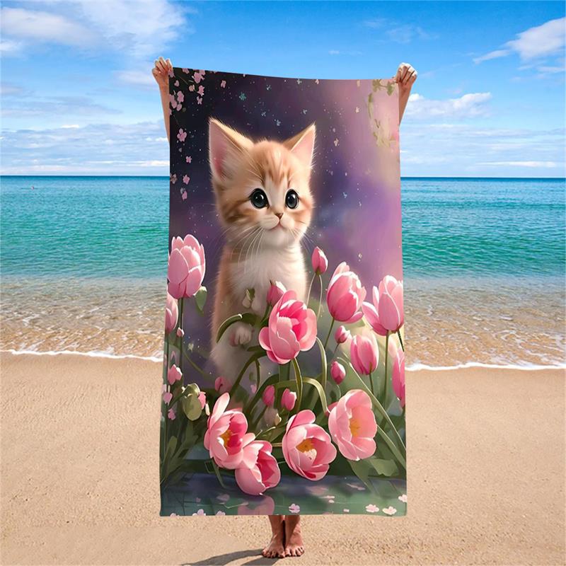 1PC Cat Lovers Must-Have! Speed Dry Absorbent Two-In-One Tulip Flower Sea Pattern Beach Towel W30*H60(CM)
1PC Cat Lovers Must-Have! Speed Dry Absorbent Two-In-One Tulip Flower Sea Pattern Beach Towel W30*H60(CM)