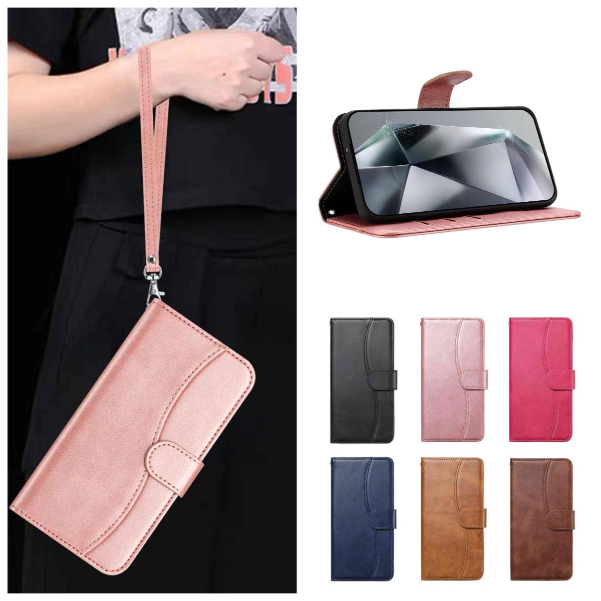 For Samsung Galaxy A12 A15 A26 S20-S25 Series Elegant Universal Leather Wallet Phone Case with Wrist Strap Multi-Functional Protective Cover Samsung Galaxy A03
For Samsung Galaxy A12 A15 A26 S20-S25 Series Elegant Universal Leather Wallet Phone Case with Wrist Strap Multi-Functional Protective Cover Samsung Galaxy A03