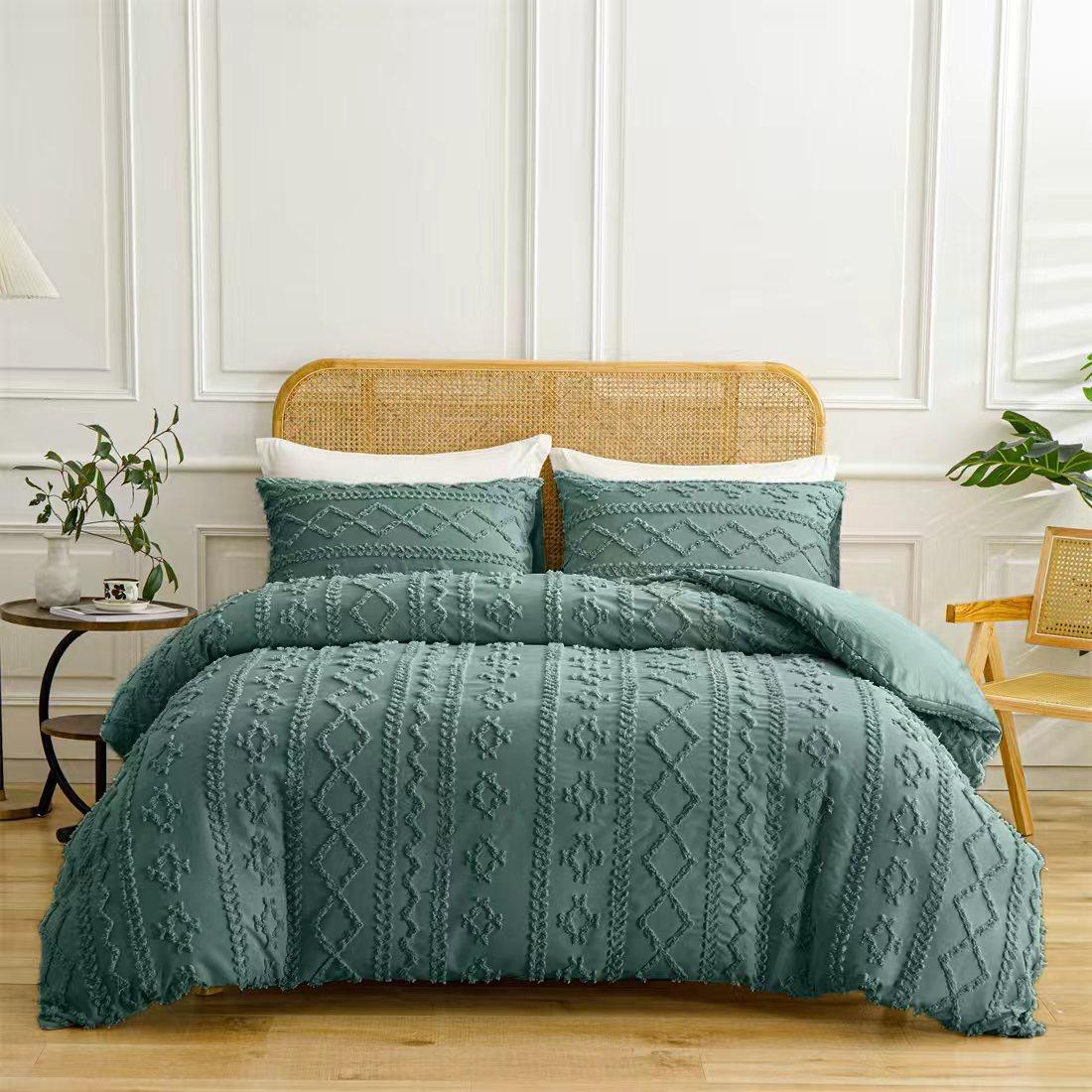Soft and Warm Solid Color Bohemian Cut Flower Three Piece Set Includes 1 or 2 Pillowcases in Multiple Sizes for Winter Bedding 2pcs-1.3x2M
Soft and Warm Solid Color Bohemian Cut Flower Three Piece Set Includes 1 or 2 Pillowcases in Multiple Sizes for Winter Bedding 2pcs-1.3x2M