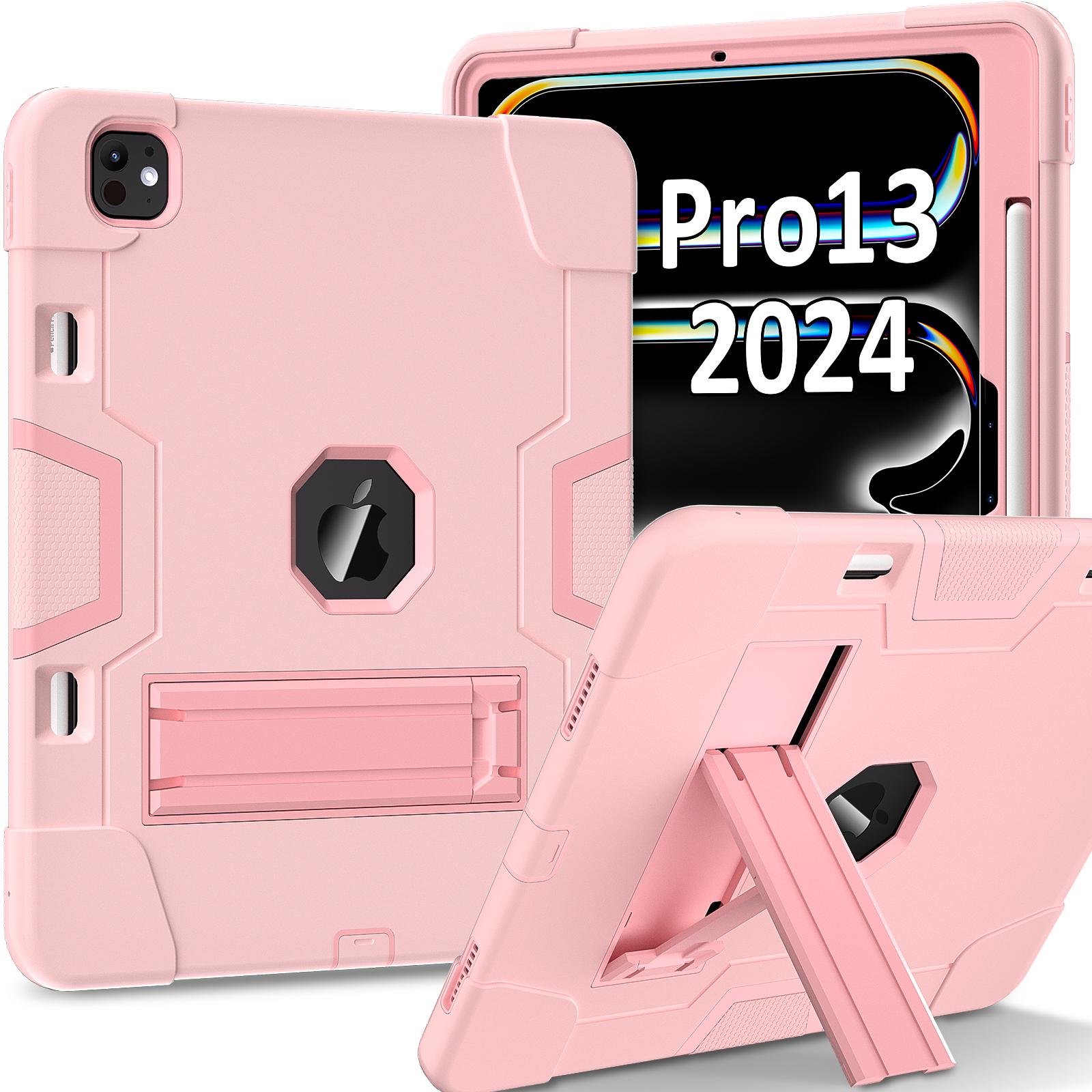 Heavy Duty Hybrid Case For iPad Pro 13 2025 M5 2024 M4 A3360 A3361 A3362 A2926 A2925 A3007 Kickstand Armor Cover 3-Layers Shell iPad Pro 13 2025 M5 розового золота
Heavy Duty Hybrid Case For iPad Pro 13 2025 M5 2024 M4 A3360 A3361 A3362 A2926 A2925 A3007 Kickstand Armor Cover 3-Layers Shell iPad Pro 13 2025 M5 розового золота