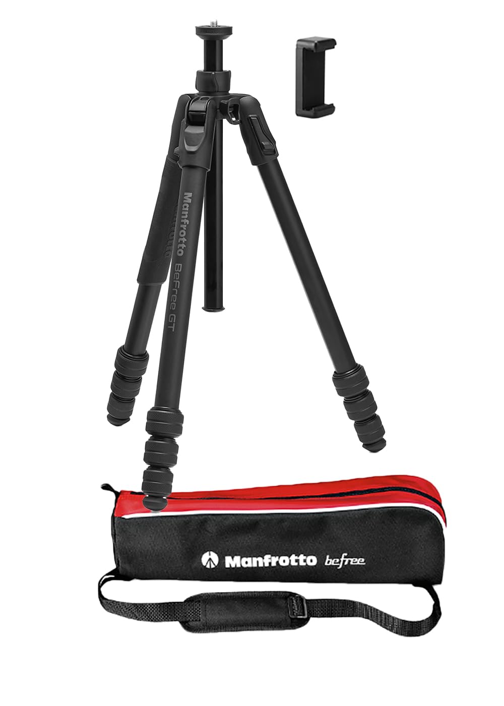 Manfrotto befreeGT FB Twist Алюмінієвий штатив Тільки ноги Штатив для подорожей Вантажопідйомність 12 кг Макс. 152 см Чохол для перенесення Кріплення для смартфона в комплекті JP A00084BMN чорний
Manfrotto befreeGT FB Twist Алюмінієвий штатив Тільки ноги Штатив для подорожей Вантажопідйомність 12 кг Макс. 152 см Чохол для перенесення Кріплення для смартфона в комплекті JP A00084BMN чорний