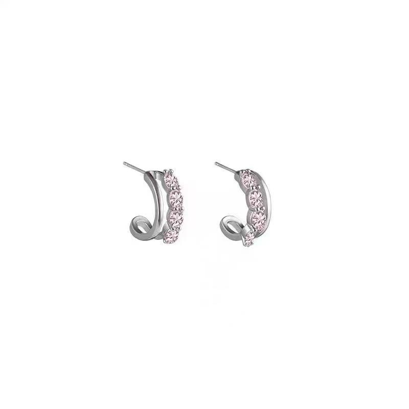 Double-layer pink zircon earrings women s niche design sense high-end stud earrings cute sweet cool earrings temperament earrings
Double-layer pink zircon earrings women s niche design sense high-end stud earrings cute sweet cool earrings temperament earrings