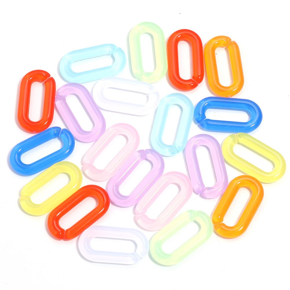 50pcs/Lot 20X10mm Leopard Print Transparent Chain Buckle Acrylic Chain Buckle For Jewelry Making DIY Necklace Bracelet Keychain
50pcs/Lot 20X10mm Leopard Print Transparent Chain Buckle Acrylic Chain Buckle For Jewelry Making DIY Necklace Bracelet Keychain