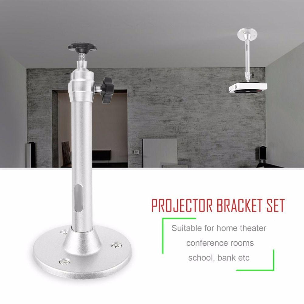Accessories Universal Stand Ceiling Wall Mount Holder LCD Projector Bracket Aluminum Zinc Zinc Alloy срібний
Accessories Universal Stand Ceiling Wall Mount Holder LCD Projector Bracket Aluminum Zinc Zinc Alloy срібний