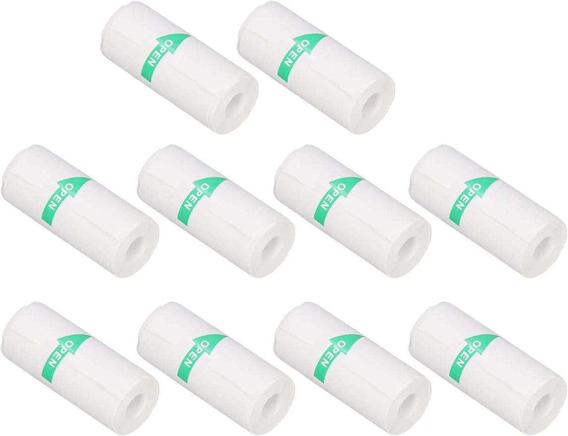 Fdit 10-рулонний термопапір для принтера, портативний термопапір для квитанцій, термопапір, самоклеючий міні-папір для друку етикеток, неправильні запитання, фото 57x25 мм безодня
Fdit 10-рулонний термопапір для принтера, портативний термопапір для квитанцій, термопапір, самоклеючий міні-папір для друку етикеток, неправильні запитання, фото 57x25 мм безодня