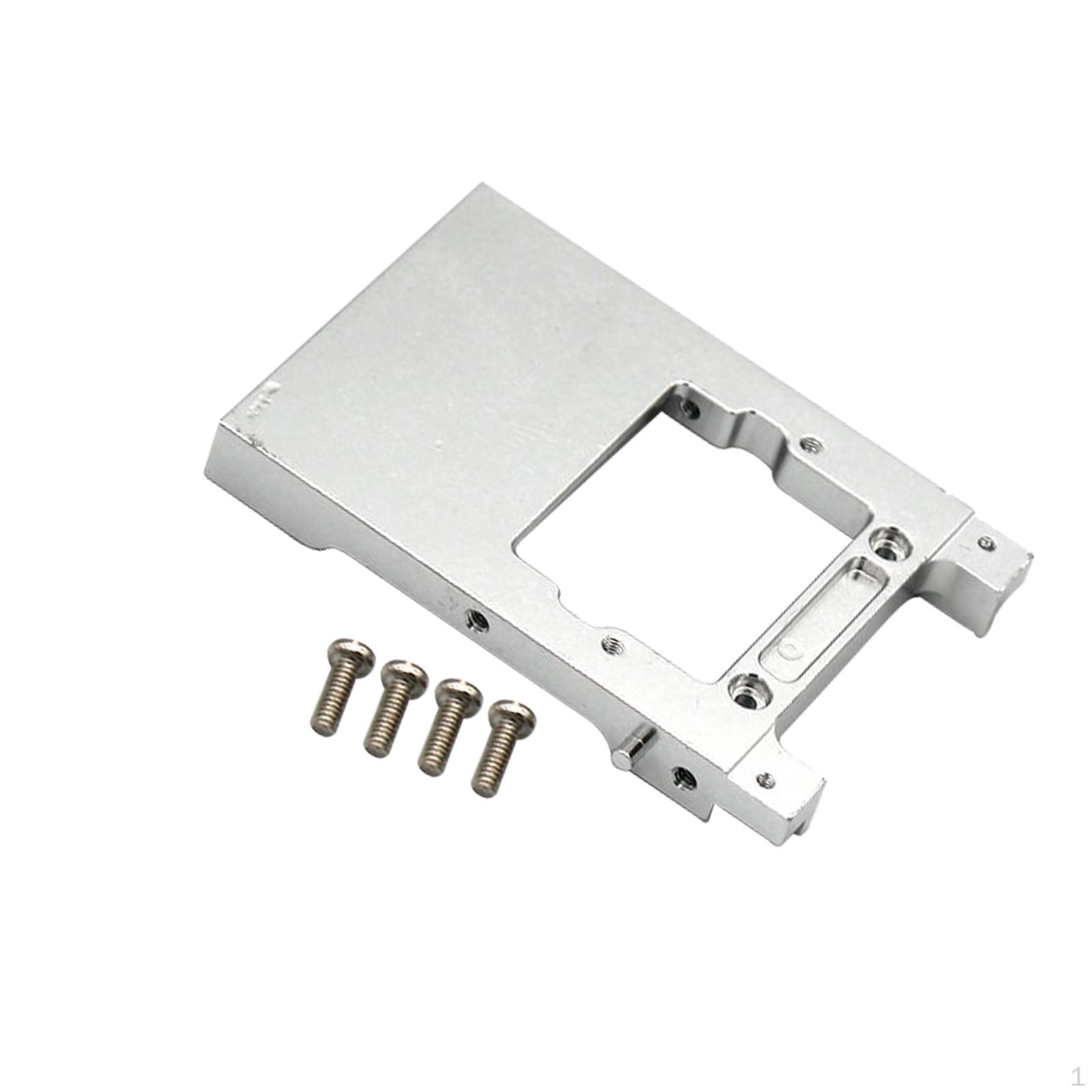 Alloy Servo Base Holder 1:18 Mount Bracket for Crawler Accessories срібний
Alloy Servo Base Holder 1:18 Mount Bracket for Crawler Accessories срібний