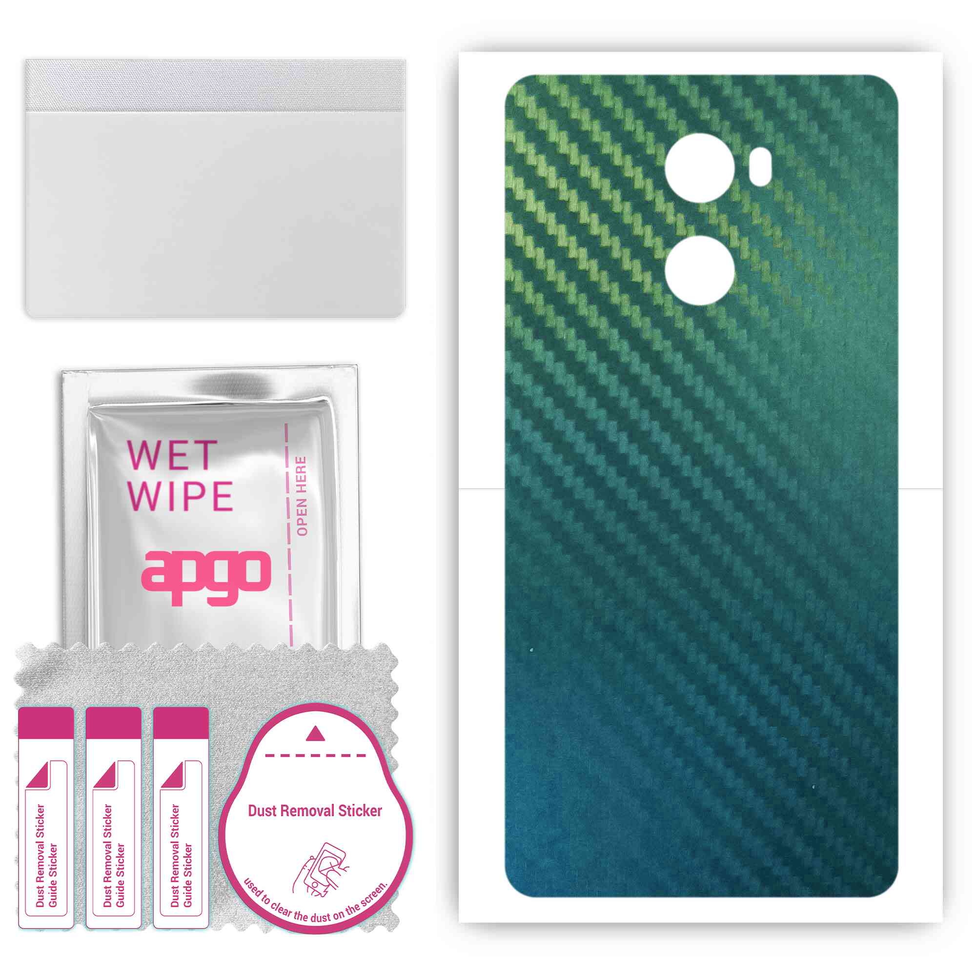 Apgo Protective Skin Sticker for the back compatible with Xiaomi Redmi 4 Prime, Wrap Film, Foil, Vinyl - Pattern Carbon Chameleon CAKA1
Apgo Protective Skin Sticker for the back compatible with Xiaomi Redmi 4 Prime, Wrap Film, Foil, Vinyl - Pattern Carbon Chameleon CAKA1