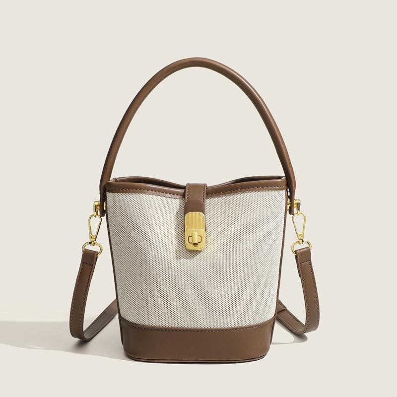 Bag summer women s bag 2025 new Korean version of texture trend hand carry bucket bag canvas bag messenger bag manufacturer
Bag summer women s bag 2025 new Korean version of texture trend hand carry bucket bag canvas bag messenger bag manufacturer