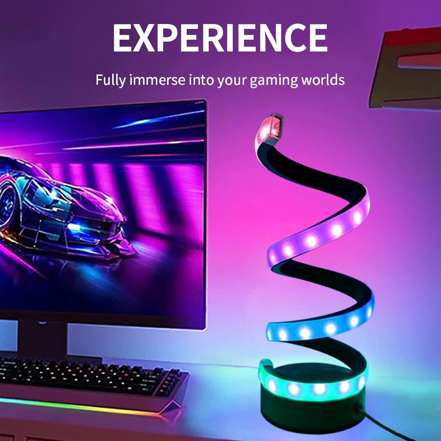 LED Table Lamp Modern Minimalist Dimmable Spiral Table Lamp 3 Color RGB Bedside Lamp Desk Light for Bedroom Living Room Office
LED Table Lamp Modern Minimalist Dimmable Spiral Table Lamp 3 Color RGB Bedside Lamp Desk Light for Bedroom Living Room Office