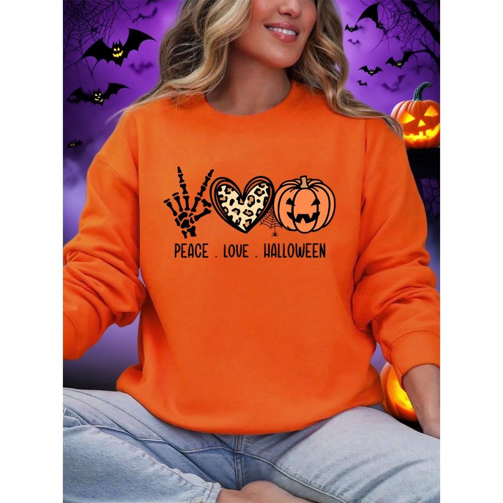 Хэллоуинский свитшот женский зимний с круглым вырезом, свободный пуловер, повседневный мягкий топ с принтом сердца, тыквы, фонаря и паутины 4XL
Хэллоуинский свитшот женский зимний с круглым вырезом, свободный пуловер, повседневный мягкий топ с принтом сердца, тыквы, фонаря и паутины 4XL