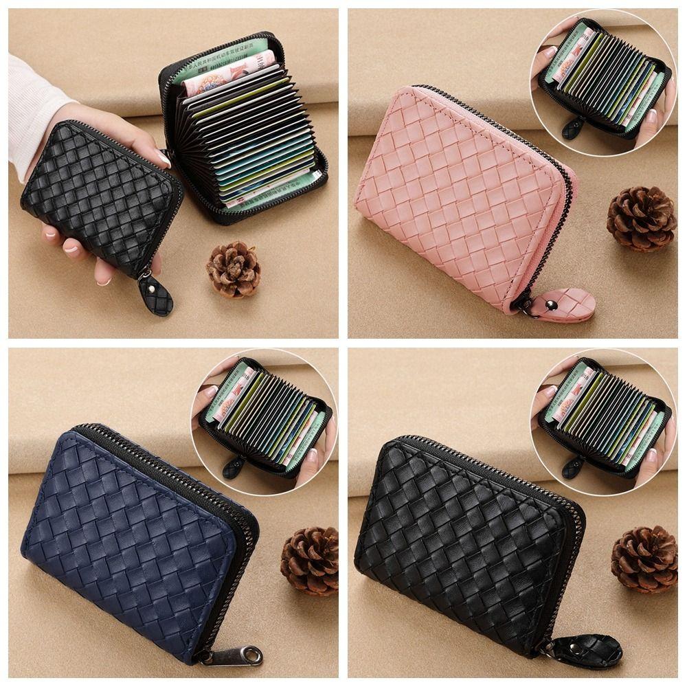 Square Purse Coin Purse Wallet Portable Weave Leather Card Holder Girls
Square Purse Coin Purse Wallet Portable Weave Leather Card Holder Girls