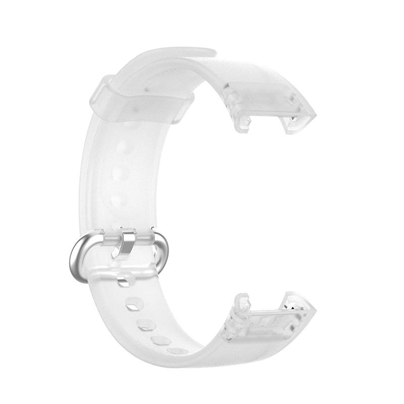Transparent TPU Smart Watch Band Replacement Wrist Strap for Xiaomi Redmi Watch/Mi Watch Lite Transparent White
Transparent TPU Smart Watch Band Replacement Wrist Strap for Xiaomi Redmi Watch/Mi Watch Lite Transparent White
