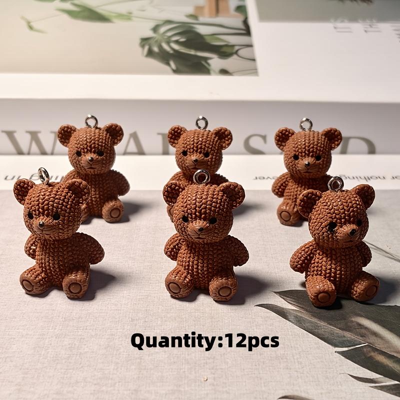 12pcs resin teddy bear pendant, animal pendant suitable for DIY jewelry making, perfect for party accessories, earrings, necklac 12pcs
12pcs resin teddy bear pendant, animal pendant suitable for DIY jewelry making, perfect for party accessories, earrings, necklac 12pcs