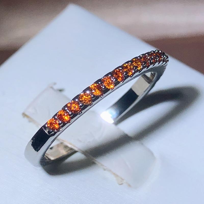 Classic 925 Stamp Slim Women s Ring Full of Small Diamand Orange Cubic Zirconia Stone Wedding Engagement Fine Jewelry Accessory 7 белый
Classic 925 Stamp Slim Women s Ring Full of Small Diamand Orange Cubic Zirconia Stone Wedding Engagement Fine Jewelry Accessory 7 белый