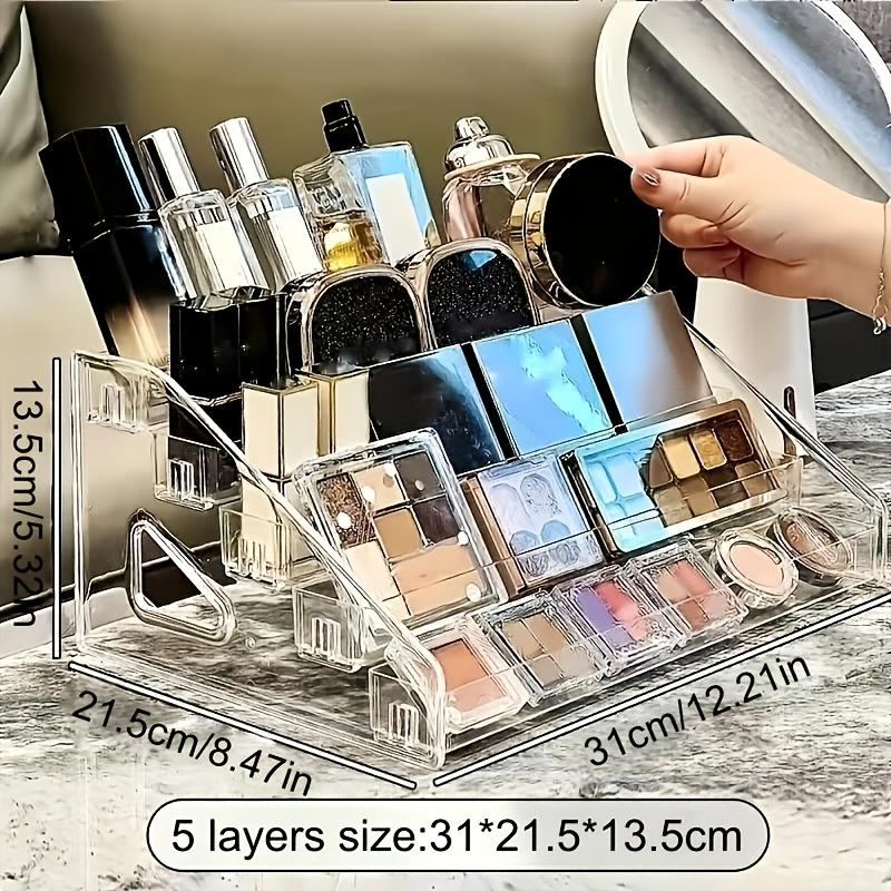 7-Layer/5-Layer Transparent Acrylic Multi-Layer Perfume Storage Box, Large Capacity Layered Storage Rack,Suitable for Vanity Use
7-Layer/5-Layer Transparent Acrylic Multi-Layer Perfume Storage Box, Large Capacity Layered Storage Rack,Suitable for Vanity Use