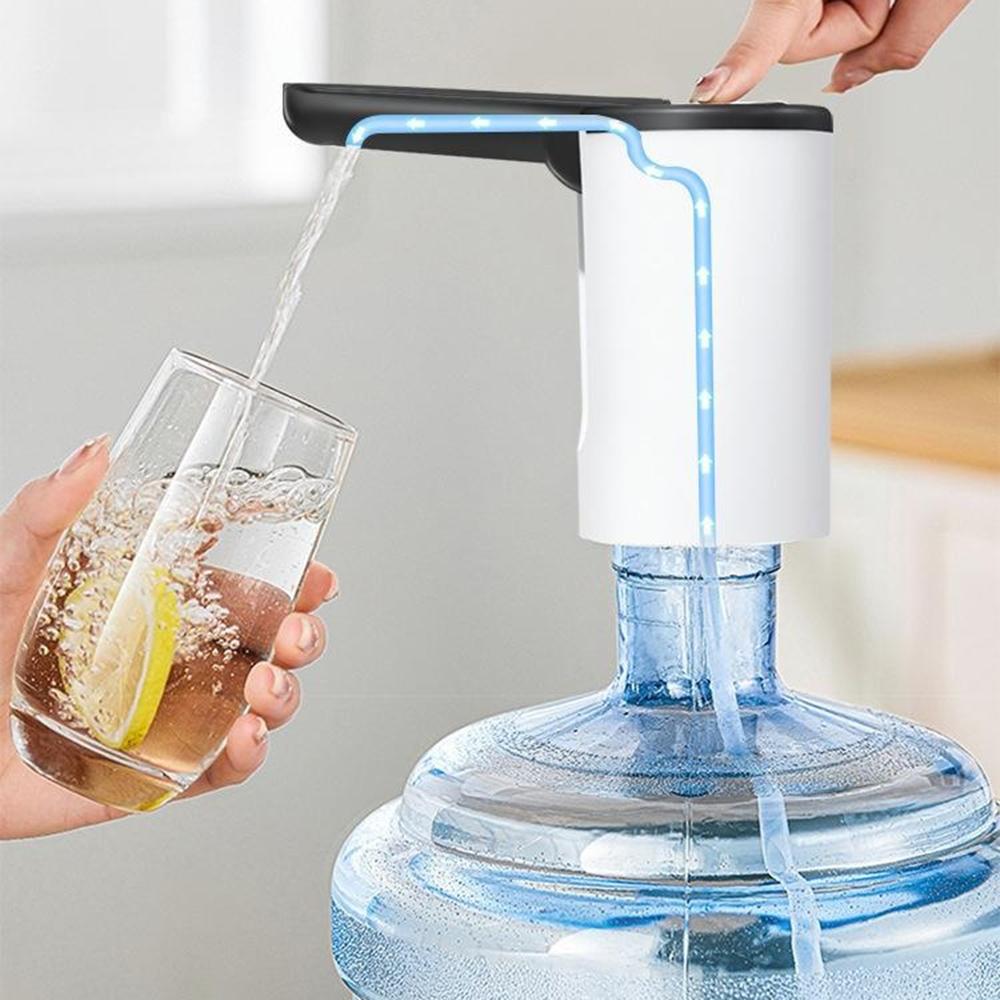 Portable Electric Bottled Water Dispenser Pump Mineral Water Bucket Automatic Pump Dispenser (BPA Free,No FDA) White
Portable Electric Bottled Water Dispenser Pump Mineral Water Bucket Automatic Pump Dispenser (BPA Free,No FDA) White