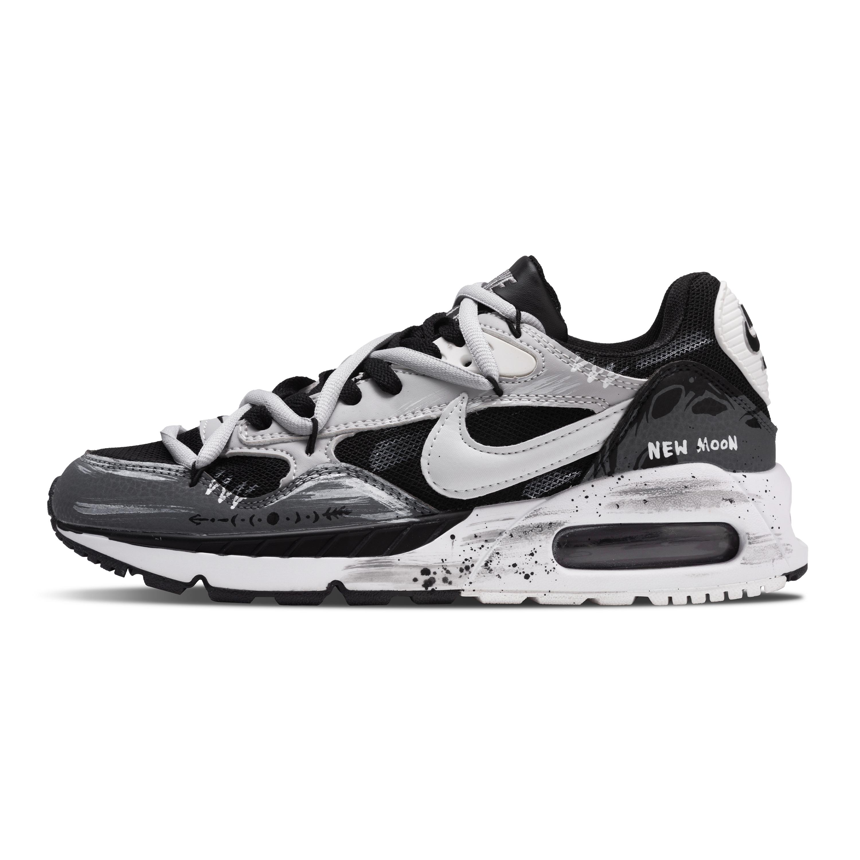 Nike Air Max Correlate Crescent Plan Slip Resistant Abrasion Resistant Low top Casual Shoes Unisex Black White Gray 511416-011(Team947-) 43
Nike Air Max Correlate Crescent Plan Slip Resistant Abrasion Resistant Low top Casual Shoes Unisex Black White Gray 511416-011(Team947-) 43