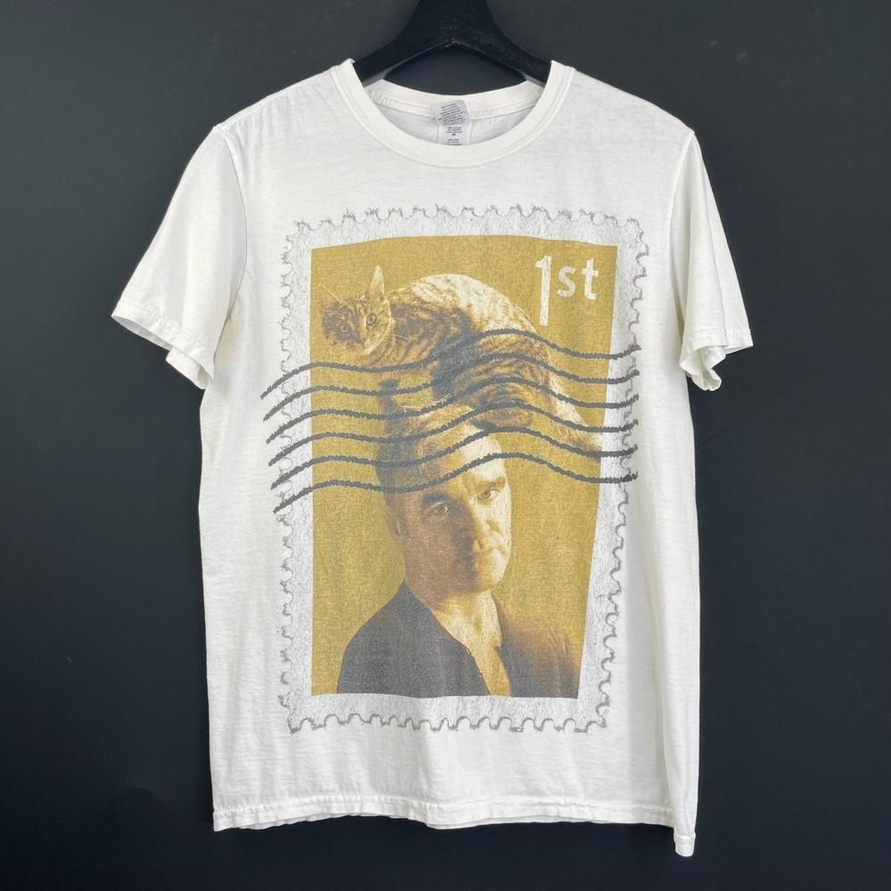 2012 00s Morrissey Postal Stamp Cat Tour White Short Sleeve T shirt NH19176 Unisex T-Shirt XL
2012 00s Morrissey Postal Stamp Cat Tour White Short Sleeve T shirt NH19176 Unisex T-Shirt XL