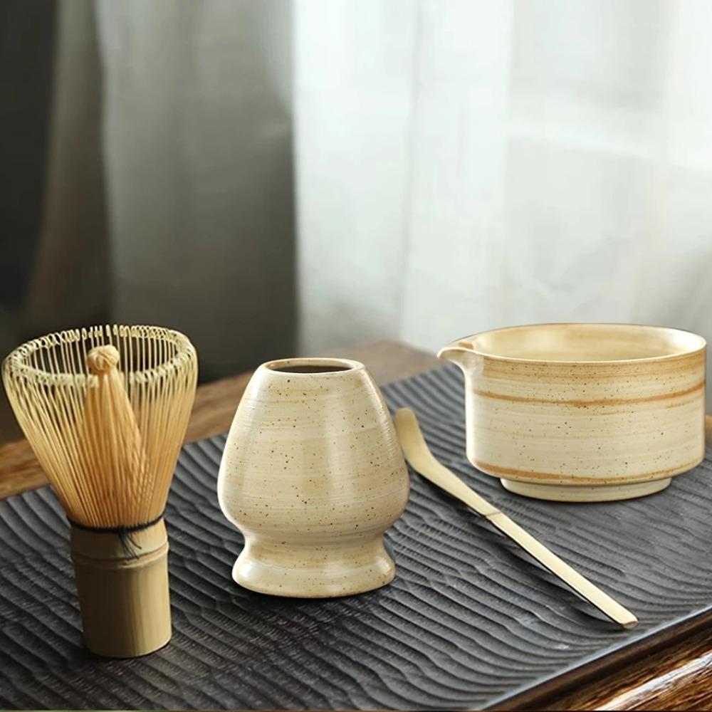 4PCS Food Grade Japanese Matcha Tea Set Bamboo Ceramic Matcha Stirring Brush Matcha Whisk білий
4PCS Food Grade Japanese Matcha Tea Set Bamboo Ceramic Matcha Stirring Brush Matcha Whisk білий