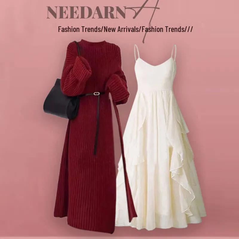 Шикарное миди-платье-свитер в чайном стиле: Осенне-зимний ленивый стиль с разрезом 3XL (suggested 80-90 kg)
Шикарное миди-платье-свитер в чайном стиле: Осенне-зимний ленивый стиль с разрезом 3XL (suggested 80-90 kg)