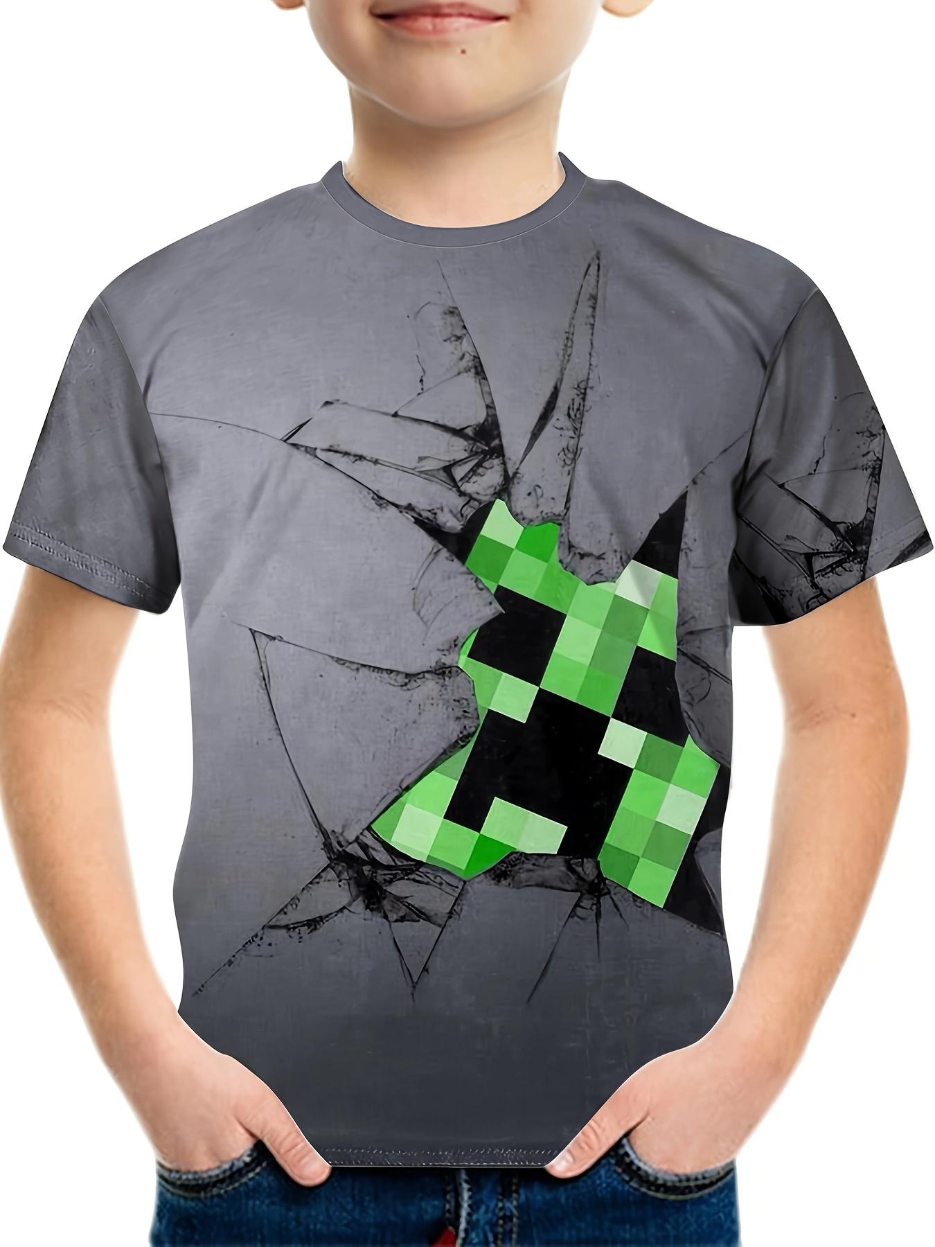 Детская одежда Футболка для мальчиков с коротким рукавом Детские футболки с 3D-принтом в виде строительных блоков Забавная детская летняя одежда Одежда для девочек 170
Детская одежда Футболка для мальчиков с коротким рукавом Детские футболки с 3D-принтом в виде строительных блоков Забавная детская летняя одежда Одежда для девочек 170