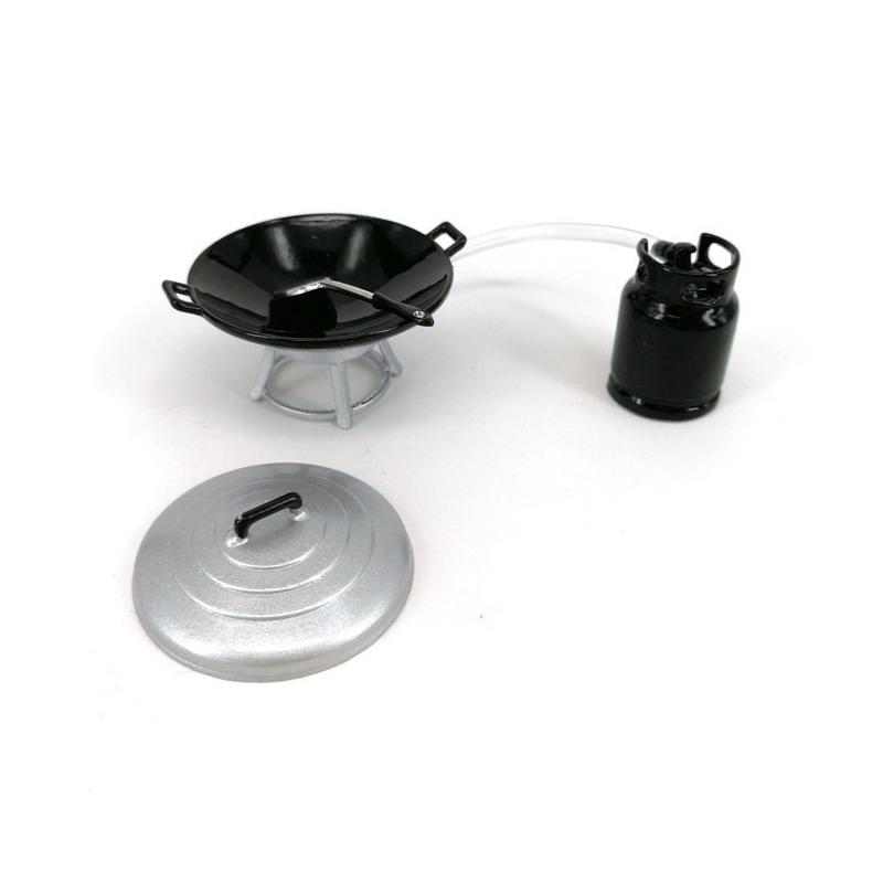 Dollhouse Mini Set Gas Canister With Stove Wok Model Street Stall Scene Accessories
Dollhouse Mini Set Gas Canister With Stove Wok Model Street Stall Scene Accessories