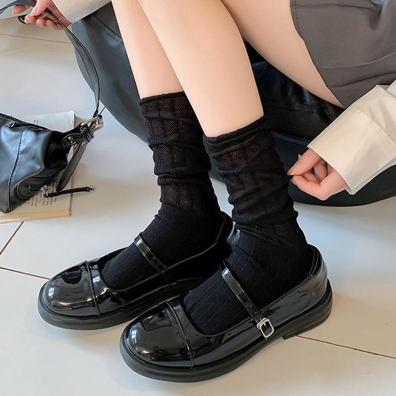 Kave Summer Thin Breathable Socks Sweet Minimalist Women S Medium Tube Socks White Outer Wear Hollow Stockings Women S Socks
Kave Summer Thin Breathable Socks Sweet Minimalist Women S Medium Tube Socks White Outer Wear Hollow Stockings Women S Socks