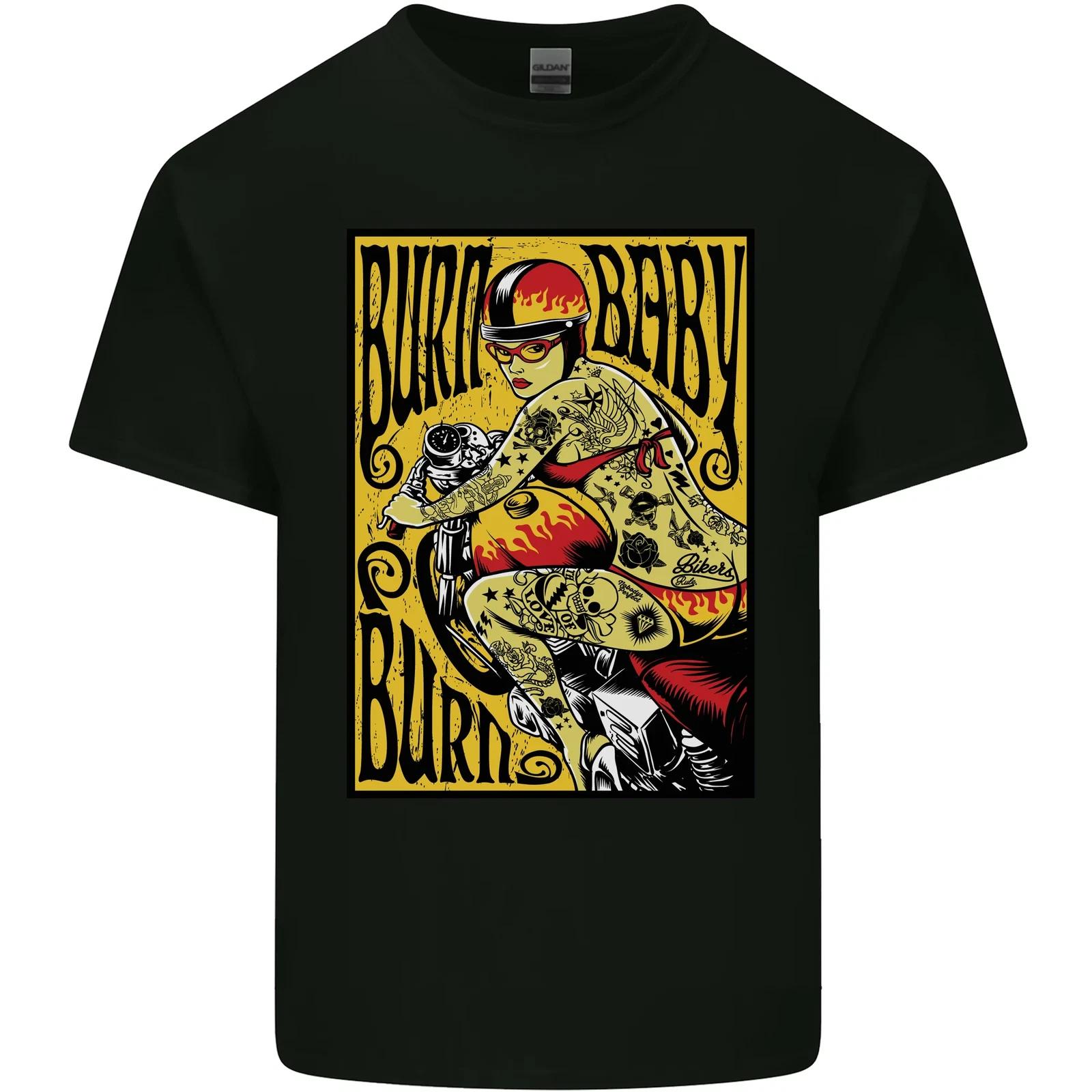 Burn Baby Burn Female Biker Motorcycle Kids T-Shirt Childrens 4XL
Burn Baby Burn Female Biker Motorcycle Kids T-Shirt Childrens 4XL