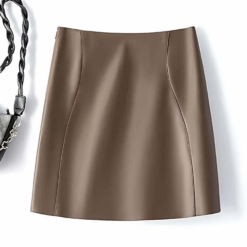 Women s High Waist Genuine Sheepskin Midi Skirt - Slimming A-line Hip-hugging Design 4XL кавовий
Women s High Waist Genuine Sheepskin Midi Skirt - Slimming A-line Hip-hugging Design 4XL кавовий