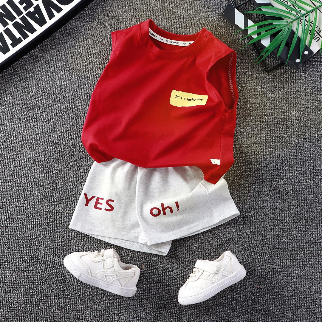 Summer Boy’s Loose Vest Sets Baby Casual Suit Summer Children s Thin Sleeveless Round Neck Top Shorts 2Pcs 80 красный
Summer Boy’s Loose Vest Sets Baby Casual Suit Summer Children s Thin Sleeveless Round Neck Top Shorts 2Pcs 80 красный