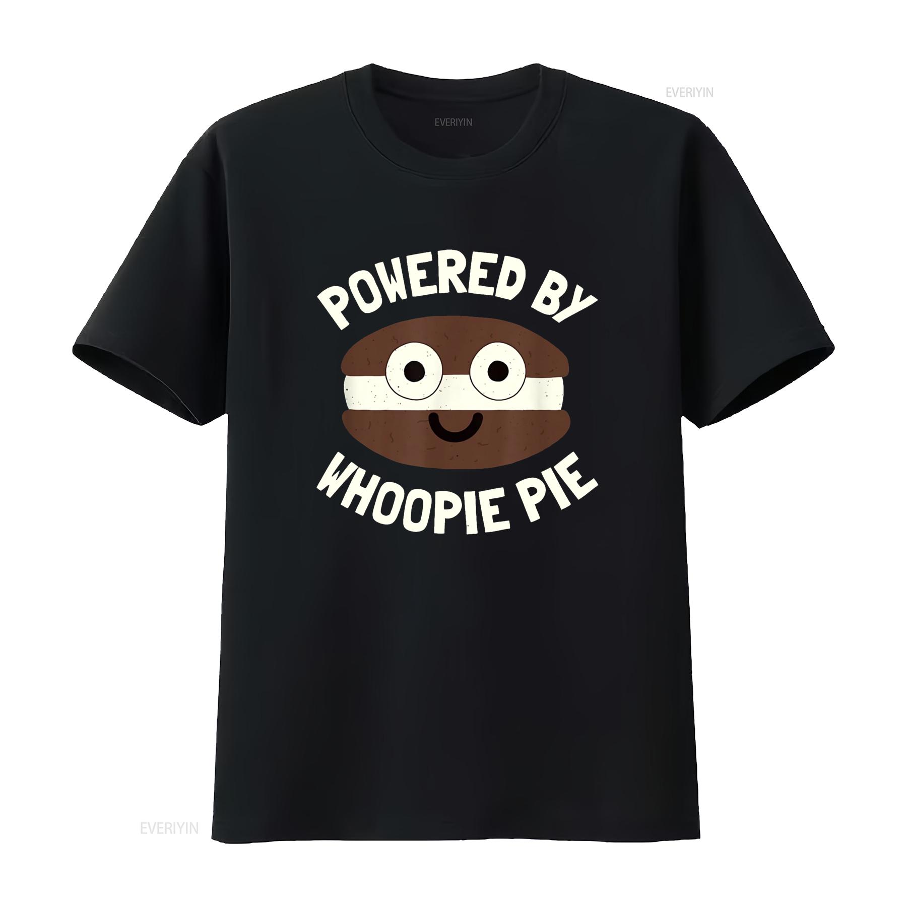 Powered By Whoopie Pie T Shirt vintage Washed Stretched Top For Everyday Wear graphic streetwear Breathable homme Unisex 4XL
Powered By Whoopie Pie T Shirt vintage Washed Stretched Top For Everyday Wear graphic streetwear Breathable homme Unisex 4XL