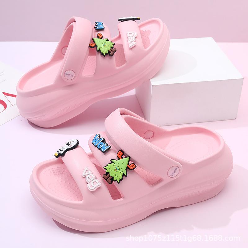 Summer new women s small tree decoration one-word drag thick bottom non-slip wear-resistant fashion simple casual indoor cool slippers 35-36 рожевий
Summer new women s small tree decoration one-word drag thick bottom non-slip wear-resistant fashion simple casual indoor cool slippers 35-36 рожевий