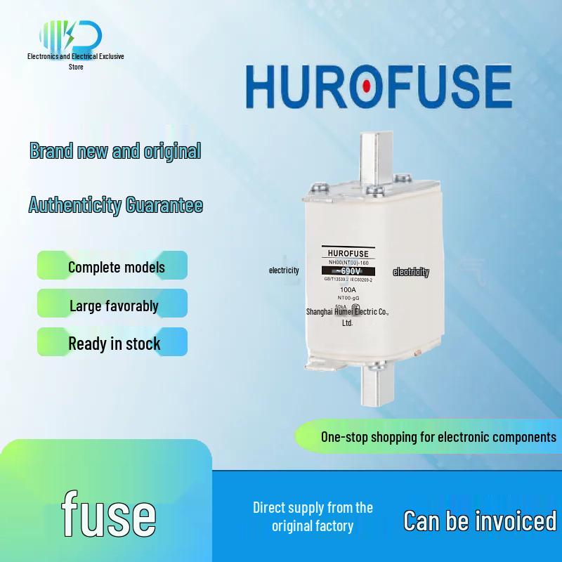 NT00C NH Fuse 4A-100A (5A, 6A, 8A, 10A, 16A, 20A, 25A, 32A, 40A, 50A, 63A, 80A).
NT00C NH Fuse 4A-100A (5A, 6A, 8A, 10A, 16A, 20A, 25A, 32A, 40A, 50A, 63A, 80A).