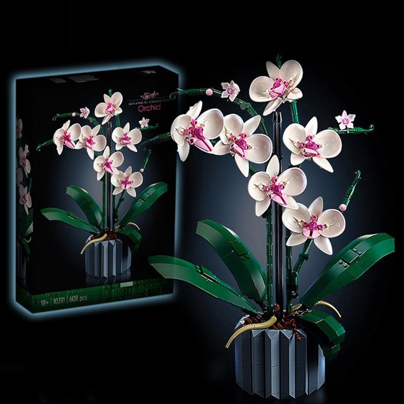 1set Simulation of Orchid Building Blocks, Entertainment Puzzle Toys, Beautiful Home Furnishings 1set різнокольоровий
1set Simulation of Orchid Building Blocks, Entertainment Puzzle Toys, Beautiful Home Furnishings 1set різнокольоровий