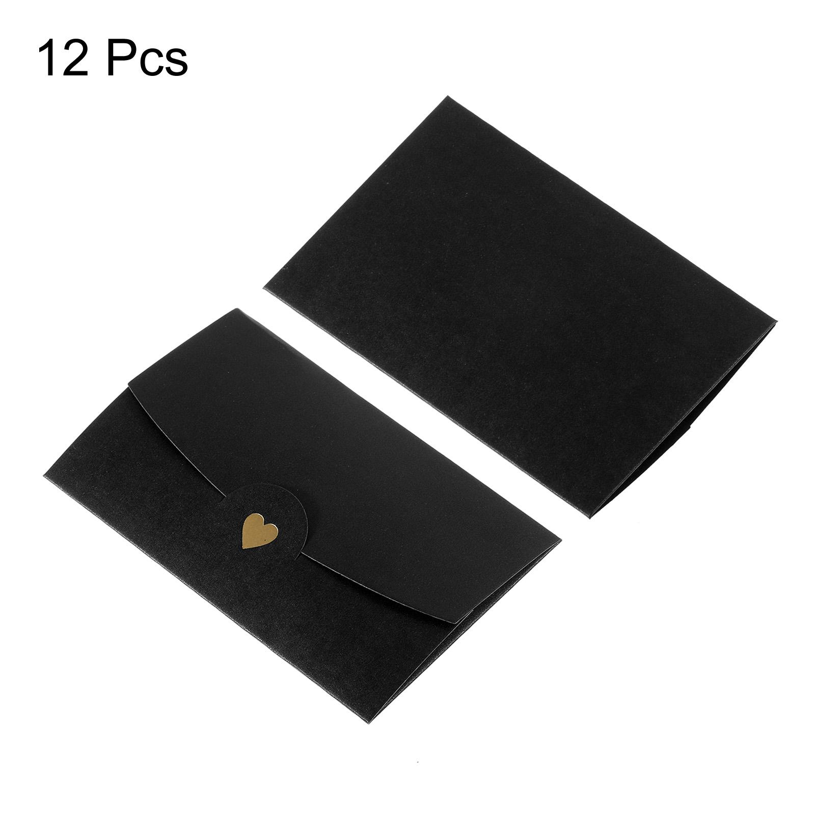12Pcs 10.5x7cm Mini Envelope Small Gift Greeting Card Holder Retro Gold Heart Business Invitation Envelopes for Wedding Birthday чёрный
12Pcs 10.5x7cm Mini Envelope Small Gift Greeting Card Holder Retro Gold Heart Business Invitation Envelopes for Wedding Birthday чёрный