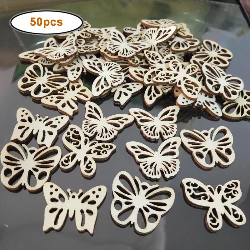 50Pcs/lot Wood Slices Ornaments Wooden Embellishments Flower Butterfly Shape Cutouts Crafts Pieces Discs Wood Slice Ornament 30mm(1.18inch)
50Pcs/lot Wood Slices Ornaments Wooden Embellishments Flower Butterfly Shape Cutouts Crafts Pieces Discs Wood Slice Ornament 30mm(1.18inch)