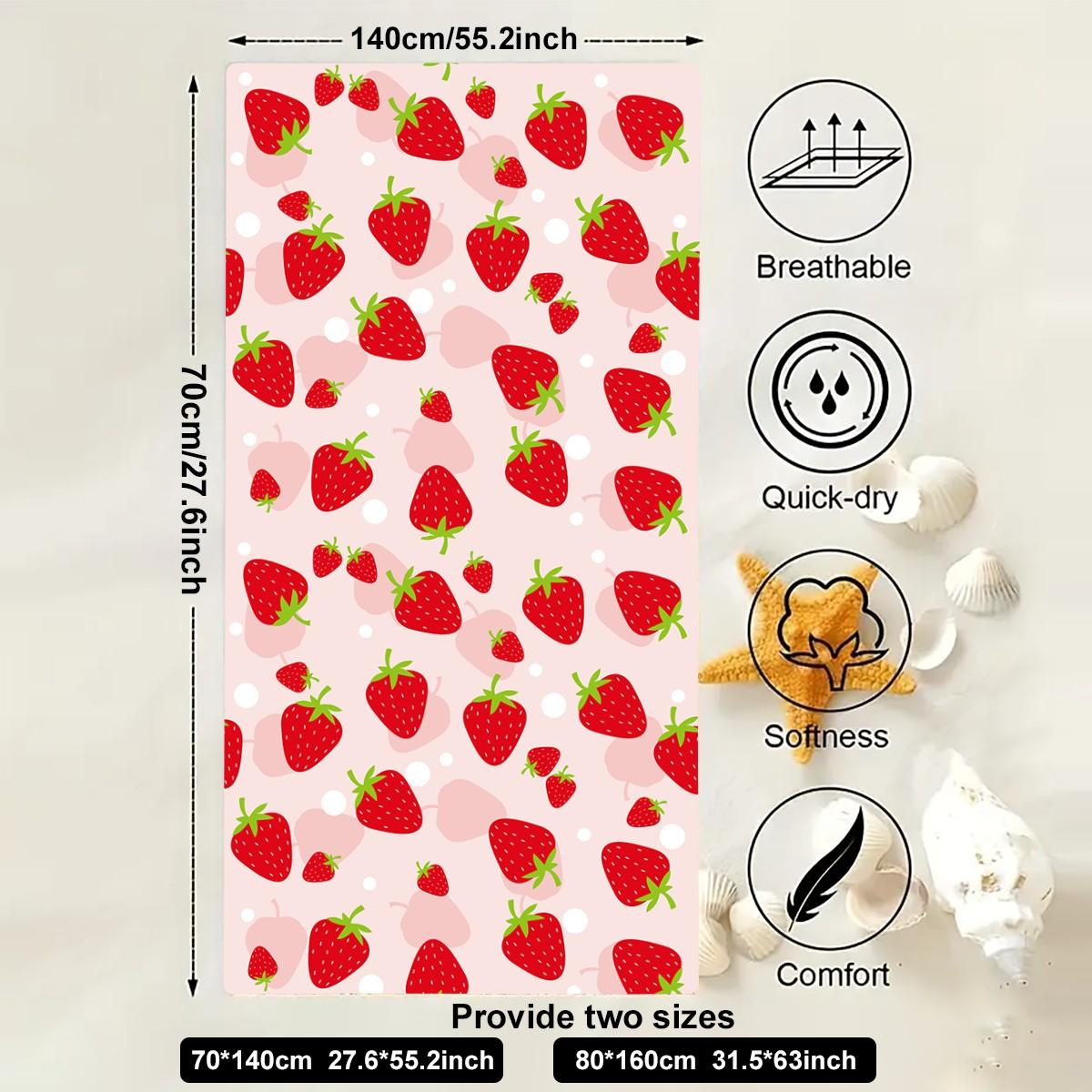 Various Fruits Summer Beach Towel Large Size Travel Camping Absorbent Beach Towels Super Soft Summer Swimming Towel Bath Towel 70x140cm
Various Fruits Summer Beach Towel Large Size Travel Camping Absorbent Beach Towels Super Soft Summer Swimming Towel Bath Towel 70x140cm