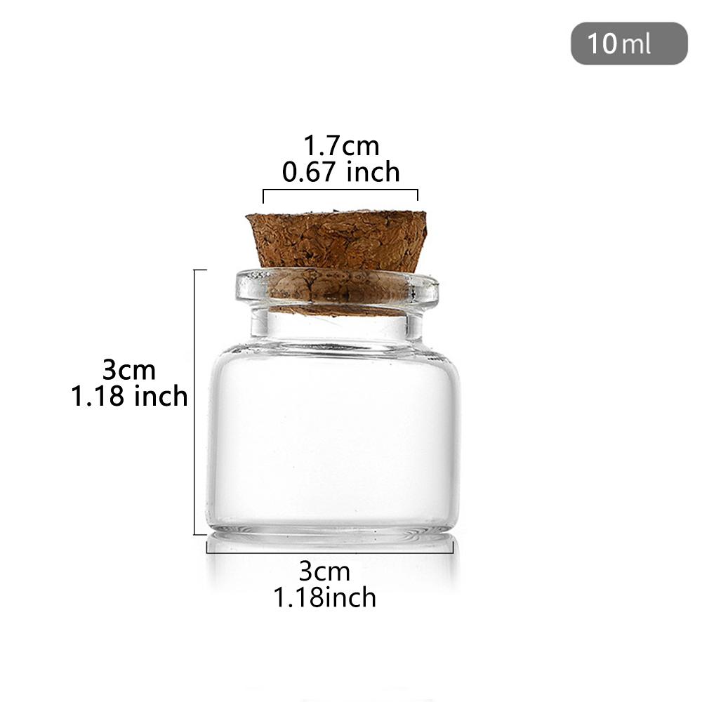 20pcs 10ml 15ml 20ml 25ml 30ml Cute Clear Glass wishing Bottles with Cork Stopper Empty Spice Bottles Jars DIY Crafts Vials 20pcs
20pcs 10ml 15ml 20ml 25ml 30ml Cute Clear Glass wishing Bottles with Cork Stopper Empty Spice Bottles Jars DIY Crafts Vials 20pcs