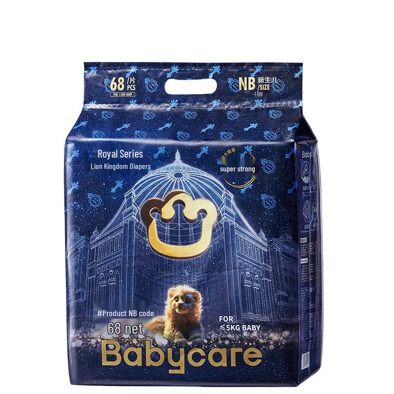 Babycare Royal Lion Kingdom Weakly Acidic Diapers NB ( 5kg)
Babycare Royal Lion Kingdom Weakly Acidic Diapers NB ( 5kg)
