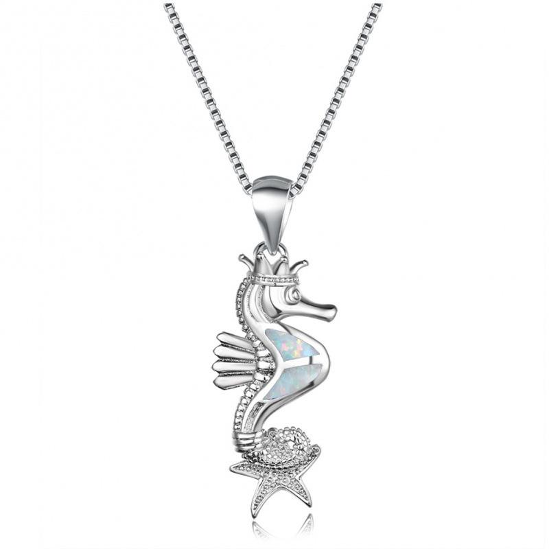 eBay cute fresh seahorse necklace women s personality versatile pendant білий
eBay cute fresh seahorse necklace women s personality versatile pendant білий