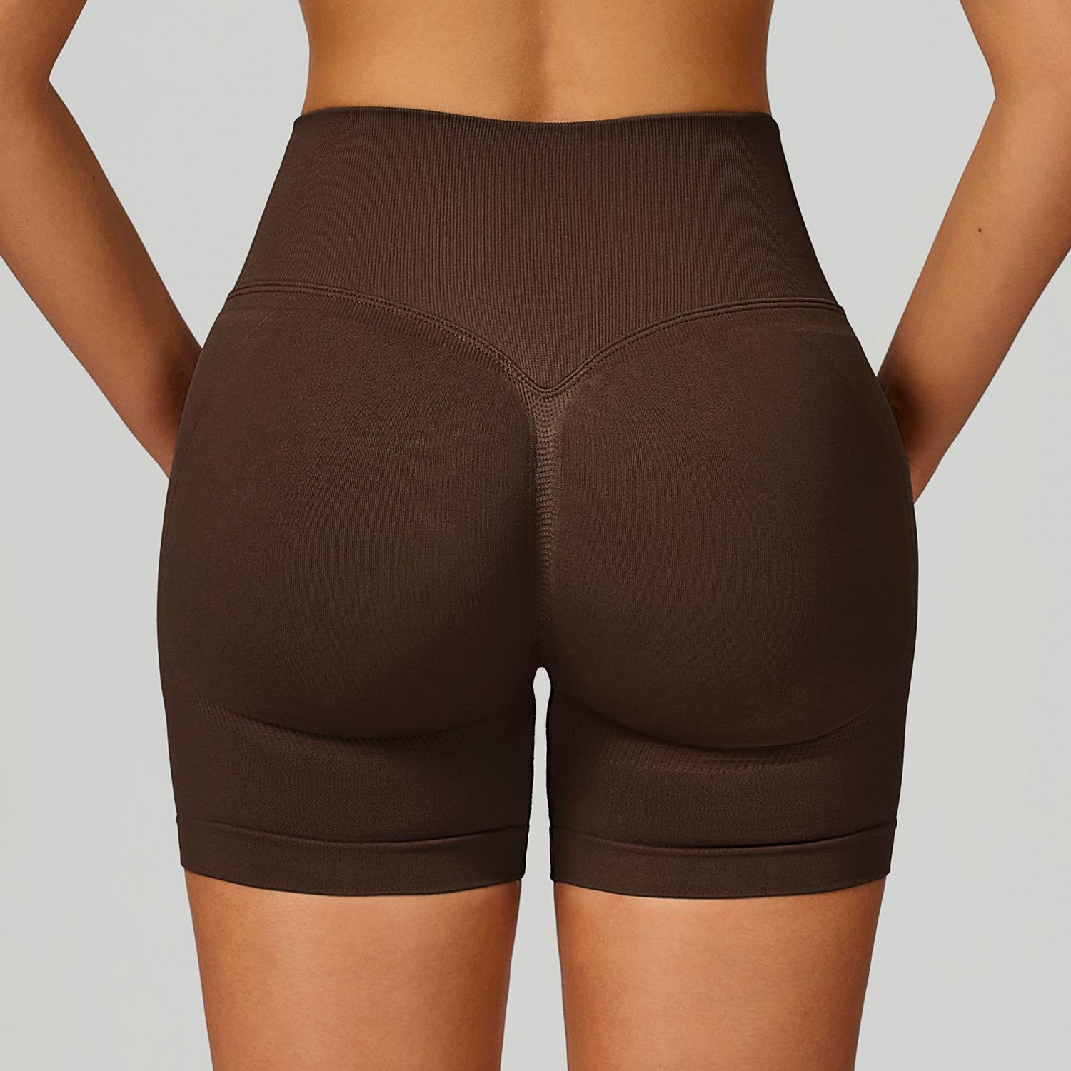 European & American High Waist Seamless Yoga Shorts with Color Block Edge – Tight Fit for Running & Fitness. 2X-Large
European & American High Waist Seamless Yoga Shorts with Color Block Edge – Tight Fit for Running & Fitness. 2X-Large