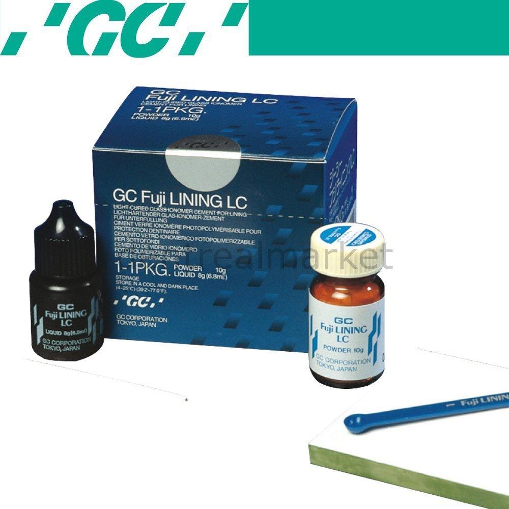 GC Dental - Fuji Lining LC - Стеклоиономерный прокладочный материал - Рентгеноконтрастный прокладочный материал: Порошок-жидкость
GC Dental - Fuji Lining LC - Стеклоиономерный прокладочный материал - Рентгеноконтрастный прокладочный материал: Порошок-жидкость