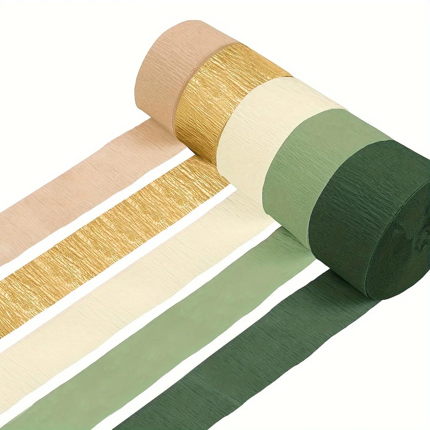 Sage Green Gold Party Streamers Decorations Crepe Paper Craft Birthday Camp Wedding Bridal Shower Woodland Birthday Party Decor
Sage Green Gold Party Streamers Decorations Crepe Paper Craft Birthday Camp Wedding Bridal Shower Woodland Birthday Party Decor