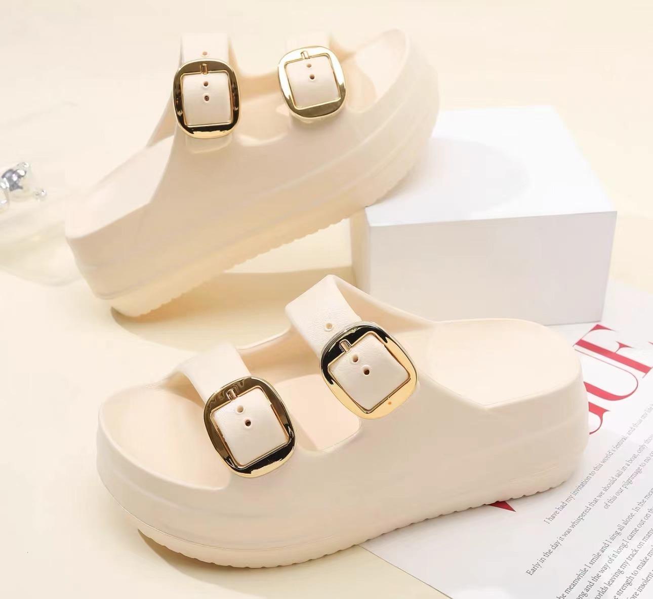 Comemore Thick Soles Anti Slip Fashion Simple Indoor Outdoor Beach Women Sandals Summer 2024 Slides Women s Slippers Solid Color 40-41 світло-жовтого кольору
Comemore Thick Soles Anti Slip Fashion Simple Indoor Outdoor Beach Women Sandals Summer 2024 Slides Women s Slippers Solid Color 40-41 світло-жовтого кольору